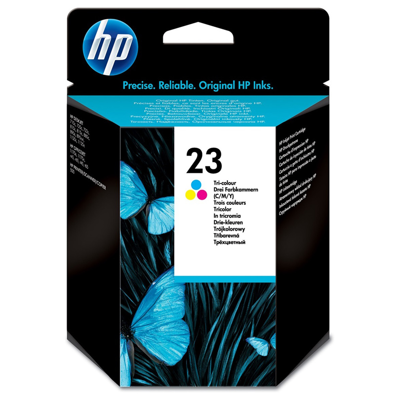 Hewlett Packard NO.23 dreifarbig