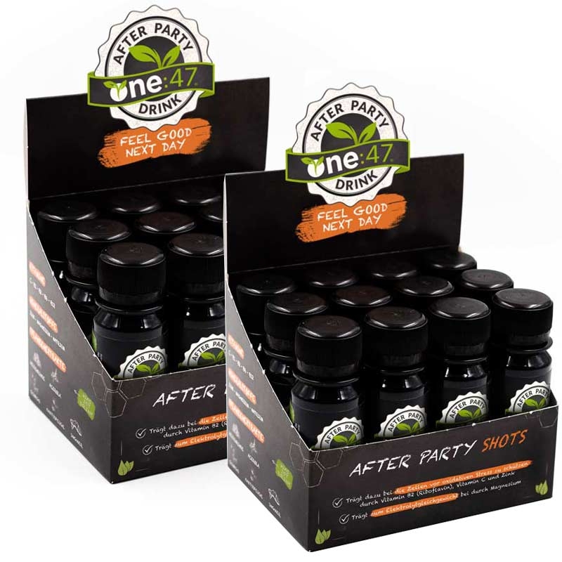 one:47 After Party Drink (Doppelpack, 24 Shots)