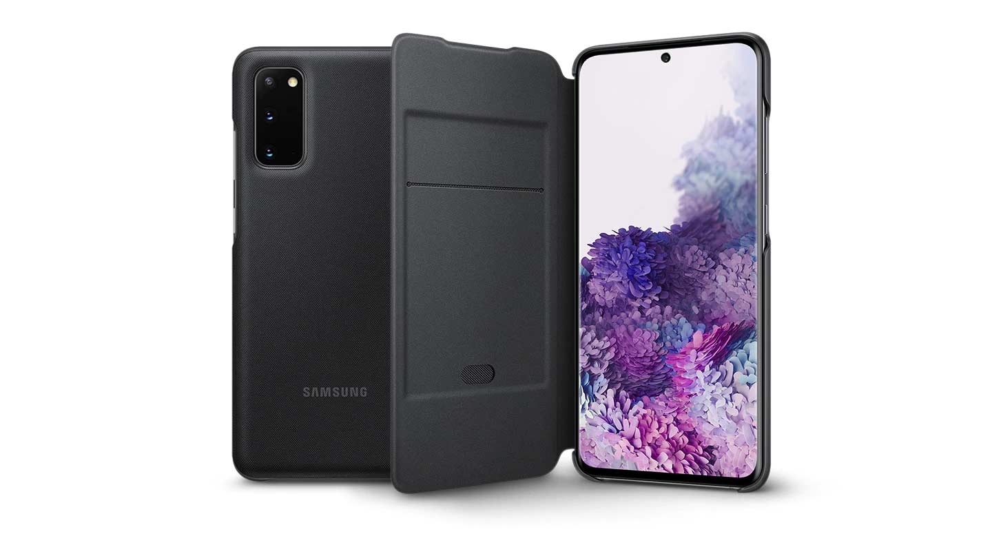 Samsung LED View Cover Galaxy S20 (SM-G980) pink