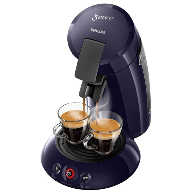 Philips Senseo HD6554/40 Kaffeepadmaschine dunkelblau
