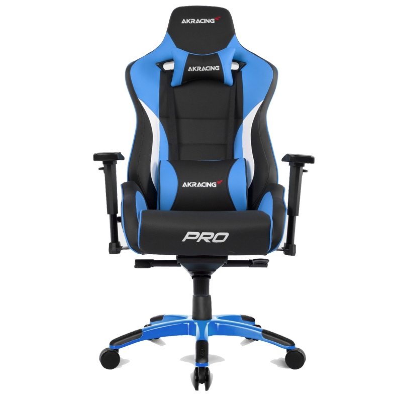 AKRacing Master Pro Gaming Stuhl schwarz/blau