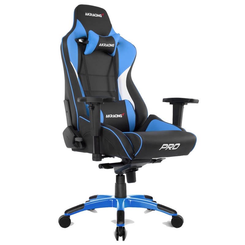 AKRacing Master Pro Gaming Stuhl schwarz/blau