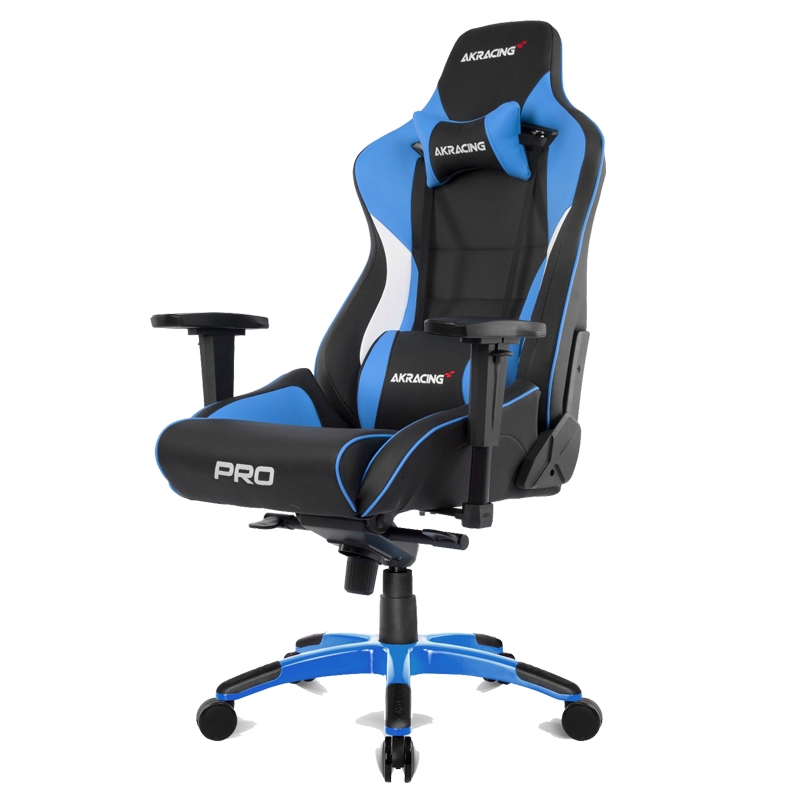 AKRacing Master Pro Gaming Stuhl schwarz/blau