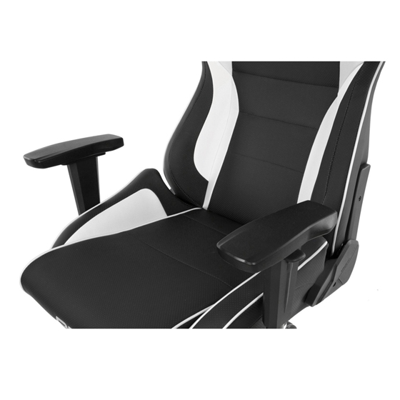 AKRacing Master Pro Gaming Stuhl schwarz/weiß
