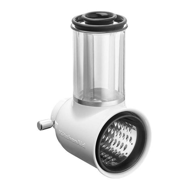 KitchenAid 5KSMVSA Gemüseschneider weiß Schnellwechseltrommeln