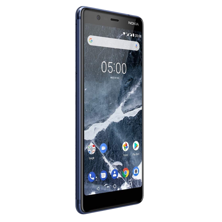 Nokia 5.1 (2018) Dual-Sim Smartphone blau