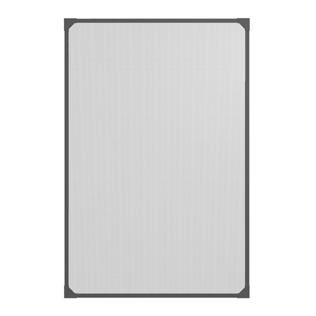 easy life Insektenschutz Fenster 120 x 140cm anthrazit