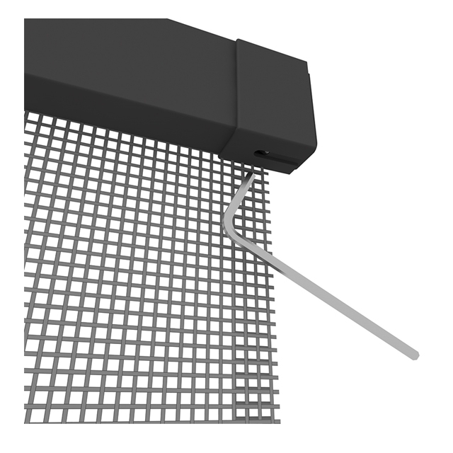 easy life Insektenschutz Klemmvorhang 125 x 220 cm proLINE aus Fiberglas