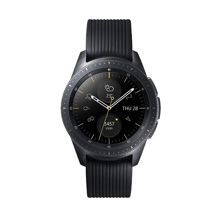 Samsung Galaxy Watch SM-R810 42mm midnight black My Day Ziffernblatt