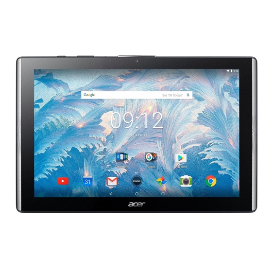 Acer Iconia One 10 B3-A40FHD Tablet-PC schwarz
