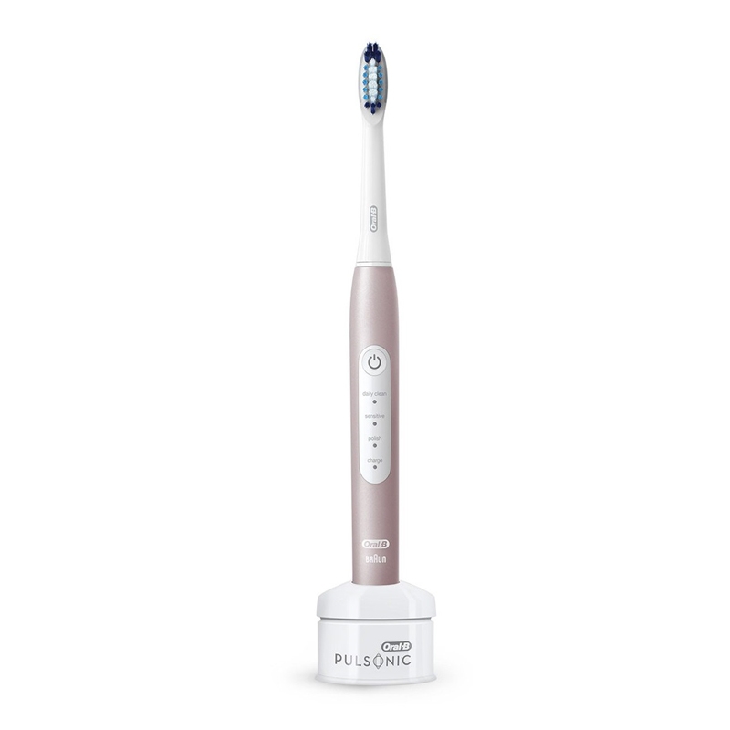 Oral-B Pulsonic Slim Luxe 4000 elektrische Schallzahnbürste roségold Schall-Technologie