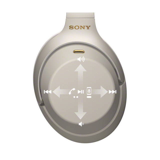 Sony WH-1000XM3 Bluetooth Noise Cancelling Kopfhörer silber (2. Wahl)