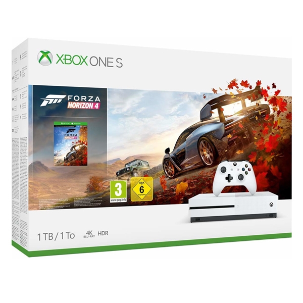 Microsoft Xbox One S 1TB + Forza Horizon 4 All-In-One Entertainment System