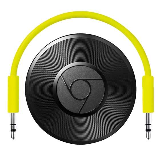 Google Chromecast Audio Streaming-Gerät schwarz