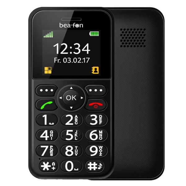 Beafon SL150 Seniorentelefon schwarz Großtastenhandy