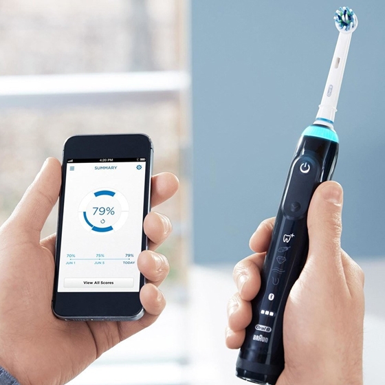 Braun Oral-B Genius 10100S elektrische Zahnbürste Oszillierend/Rotierend schwarz