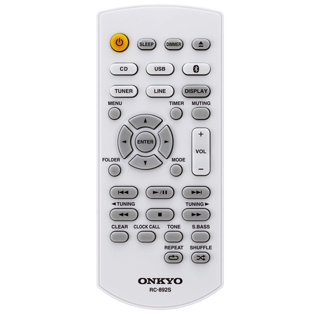 Onkyo CS-265-W, CD Player, HiFi Minisystem weiß