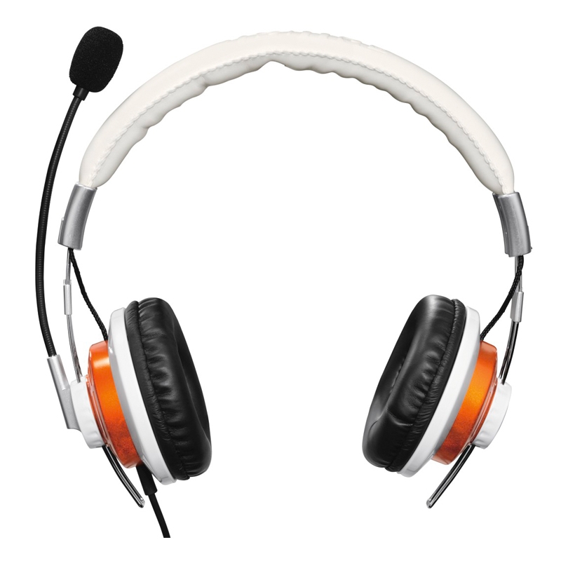 Hama PC-Headset "HS-320", Weiß Stereo Sound 2. Wahl Qualitätsprodukt
