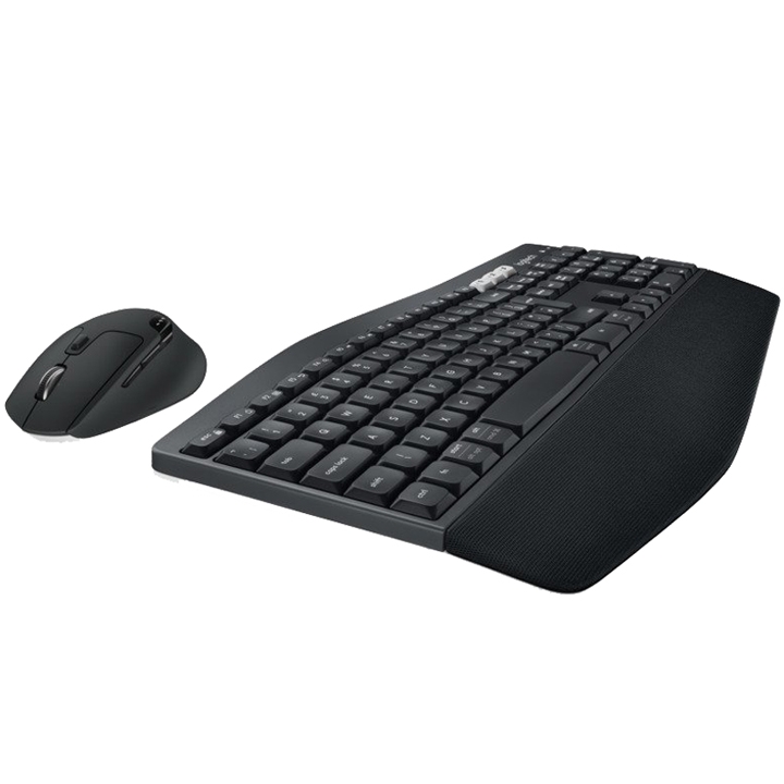Logitech MK850 Cordless Maus+Tastatur Set USB schwarz