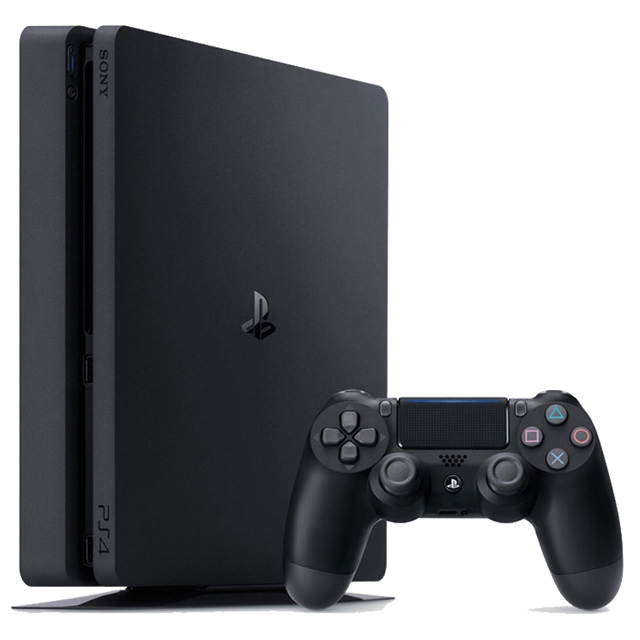 Sony PlayStation 4 (PS4) Slim 1TB + FIFA 19 + 2 Controller