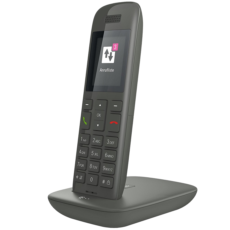 TELEKOM Speedphone 11 mit Basis und AB grafit grau