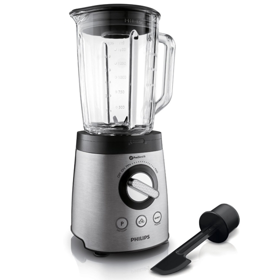 Philips HR2195/08 Standmixer schwarz/silber