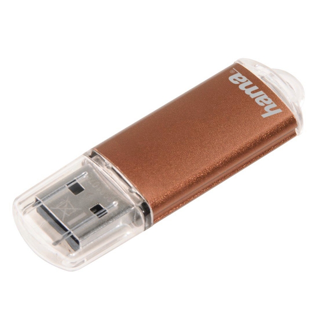 Hama FlashPen "Laeta", USB 2.0, 32 GB, 10MB/s, Braun
