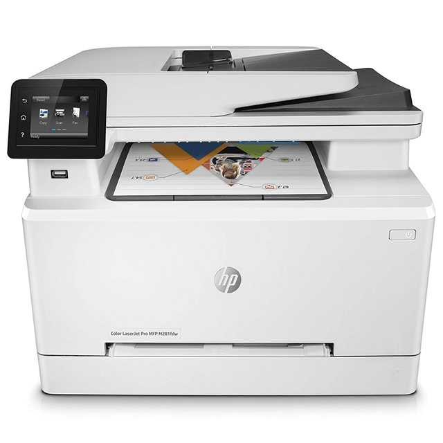 HP Color LaserJet Pro MFP M281fdw Farblaserdrucker weiß