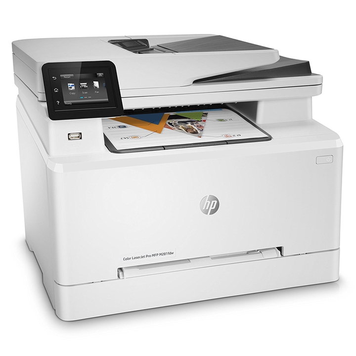 HP Color LaserJet Pro MFP M281fdw Farblaserdrucker weiß