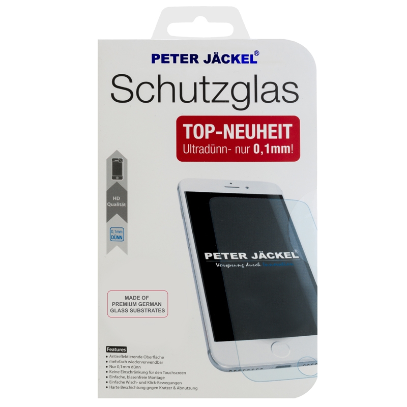 Peter Jäckel HD SCHOTT Glass 0,1 mm für Apple iPhone XR