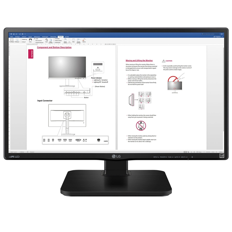 LG 24BK450H-B 60cm (23,8 Zoll) LED-Monitor