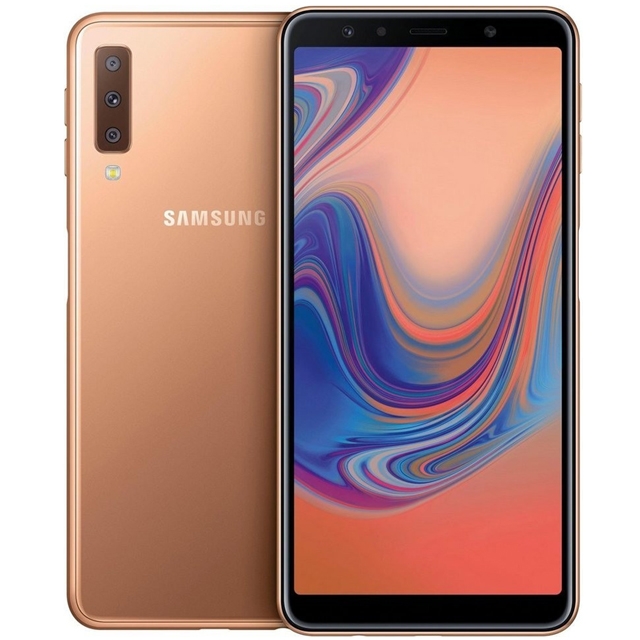 Samsung Galaxy A7 (2018) Smartphone gold