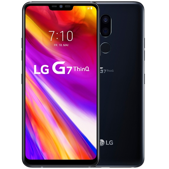 LG G7 ThinQ Smartphone aurora black