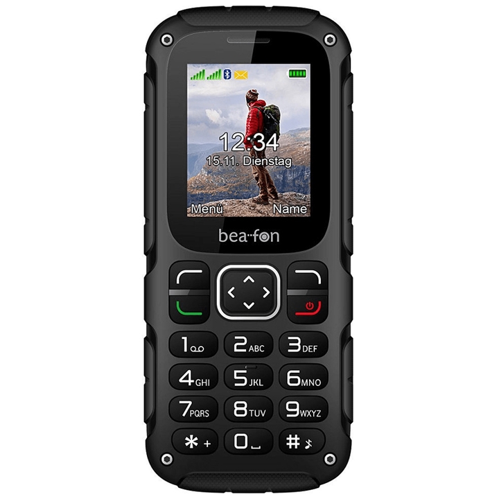 Beafon Al450 schwarz/silber Outdoor-Handy