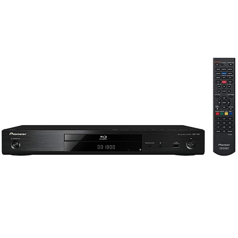 Pioneer BDP-180-K Netzwerkfähiger 3D Blu-ray-Player