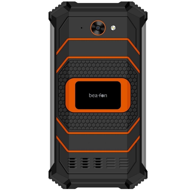 Beafon X5 Smartphone Outdoor-Handy schwarz/orange