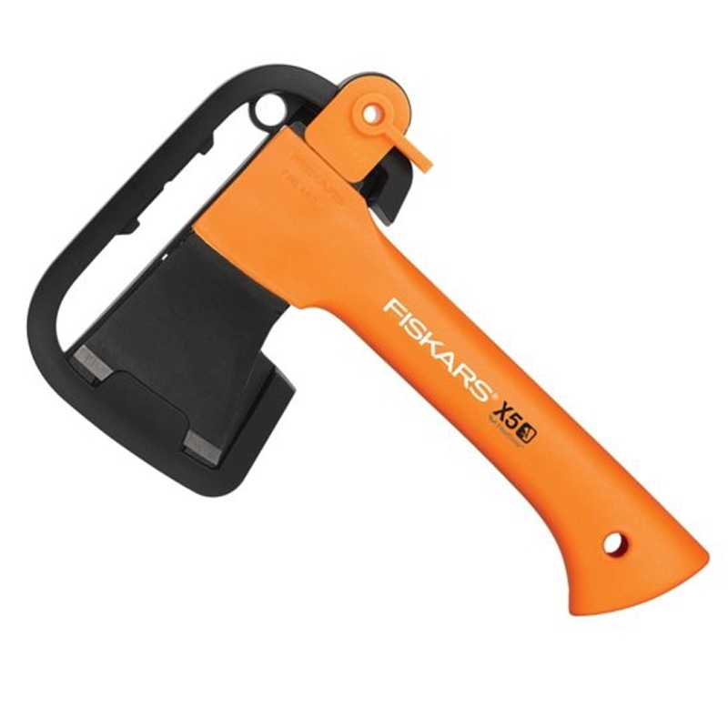 Fiskars X5-XXS Freizeitbeil Klingenschutz