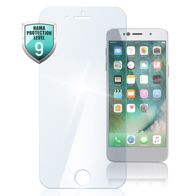 Hama Echtglas-Displayschutz "Premium Crystal Glass" für Apple iPhone 5/5s/5c