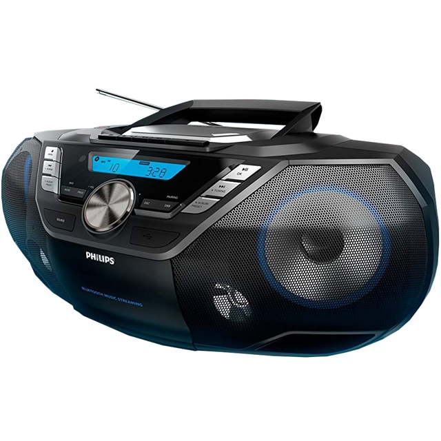 Philips AZB798T CD-Soundmaschine mit Bluetooth schwarz