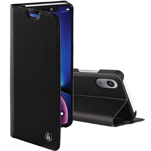 Hama Booklet "Slim Pro" für Apple iPhone XR, Schwarz