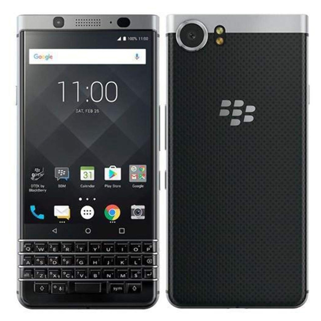 BlackBerry KEYone 32GB (QWERTY-Tastatur) Smartphone silber