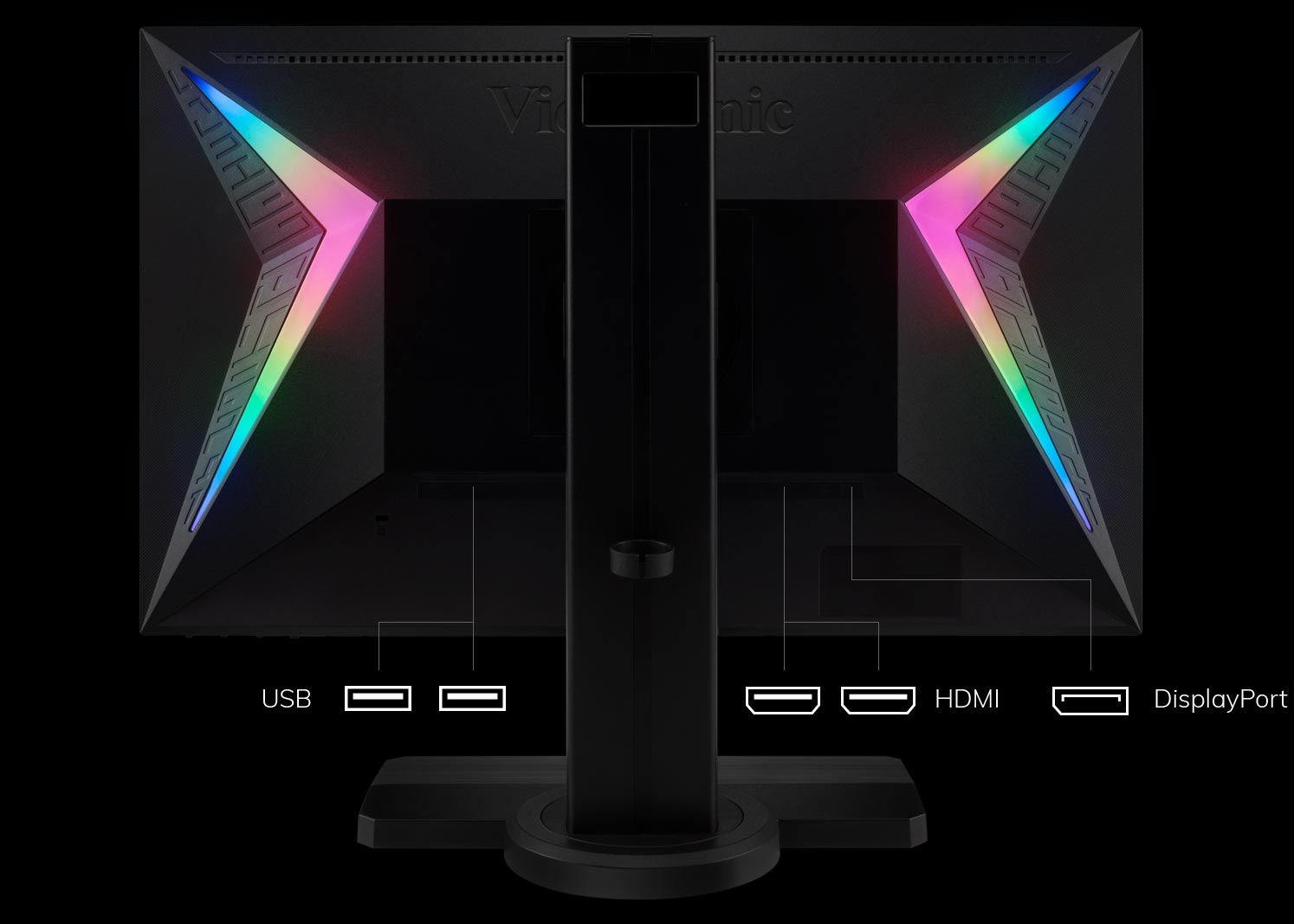 Viewsonic XG240R 61cm (24 Zoll) Gaming Monitor