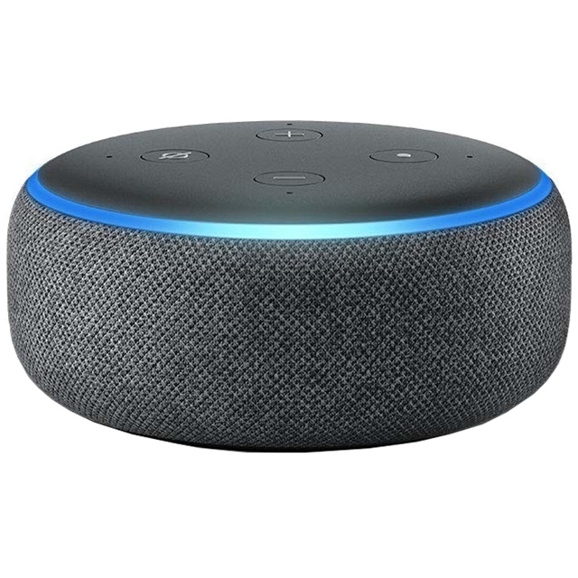 Amazon Echo Dot (3. Gen.) Intelligenter Lautsprecher mit Alexa anthrazit