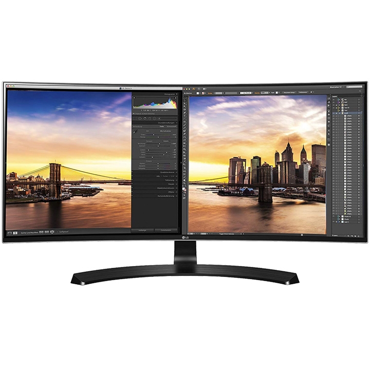 LG 34UC88-B 86.36 cm (34 Zoll) Curved-LED-Monitor