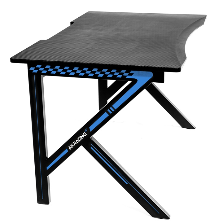 AKRacing Gaming Tisch inkl. XL Mauspad schwarz/blau