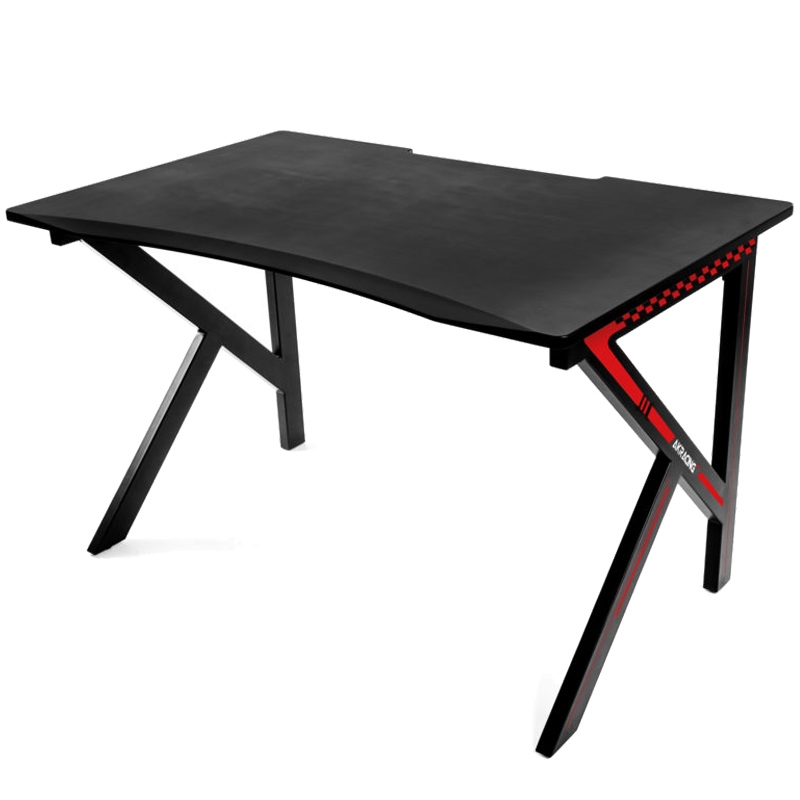 AKRacing Gaming Tisch inkl. XL Mauspad schwarz/rot