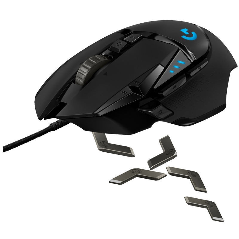 Logitech G502 HERO Gaming-Maus schwarz