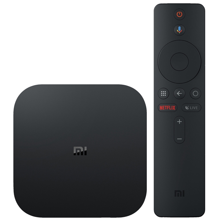 Xiaomi Mi Box S 4K Ultra HD Media Player mit Google Assistent Fernbedienung