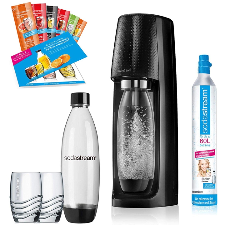 SodaStream Easy Promopack inkl. 2 PET-Flaschen und 1 CO2-Zylinder