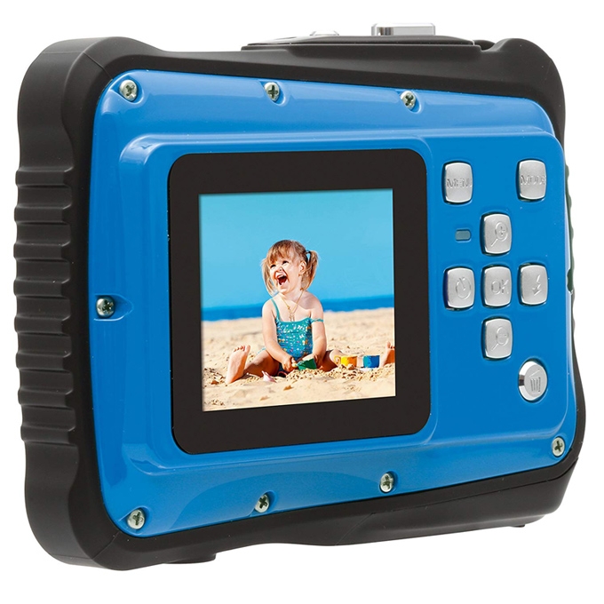 Rollei Sportsline 64 Flexible Digitalkamera blau